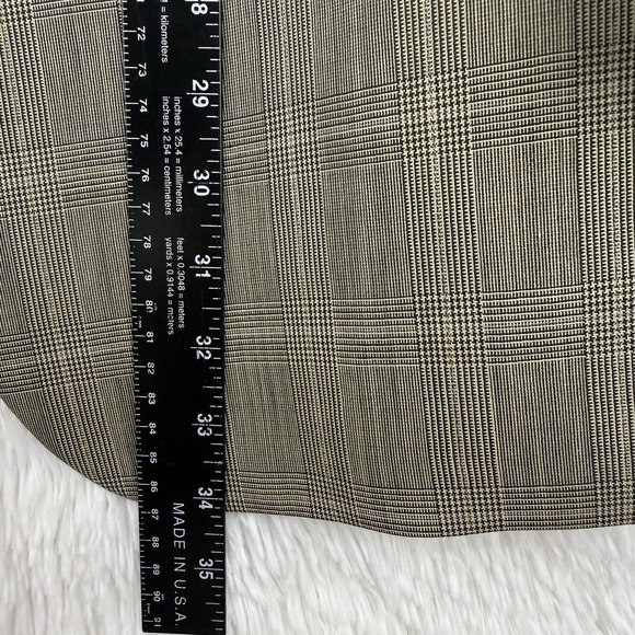 Vintage Chaps Ralph Lauren Blazer Size 42 Tall Wool Plaid Sport Coat Suit Jacket - Picture 12 of 16